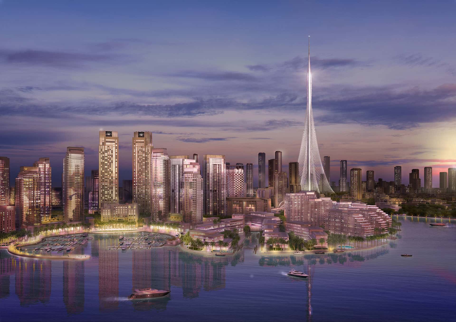 Dubai Creek Tower - Under Construction